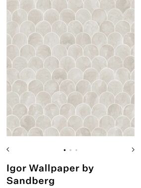 Sandberg Wallpaper "Igor" In Sandstone 2 Rolls